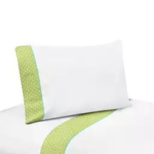 Orange-red bed and pillow cover set